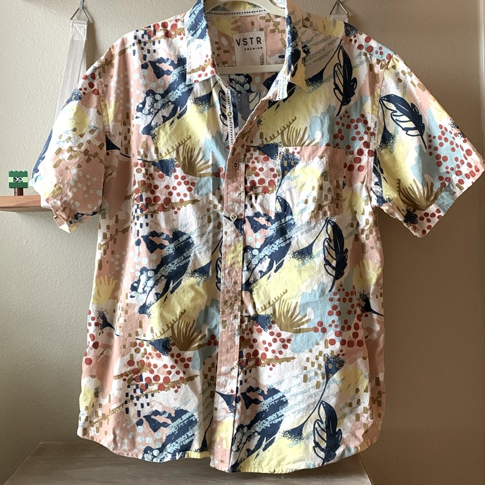 Vstr Mens Premium Casual Button Down. 2xl